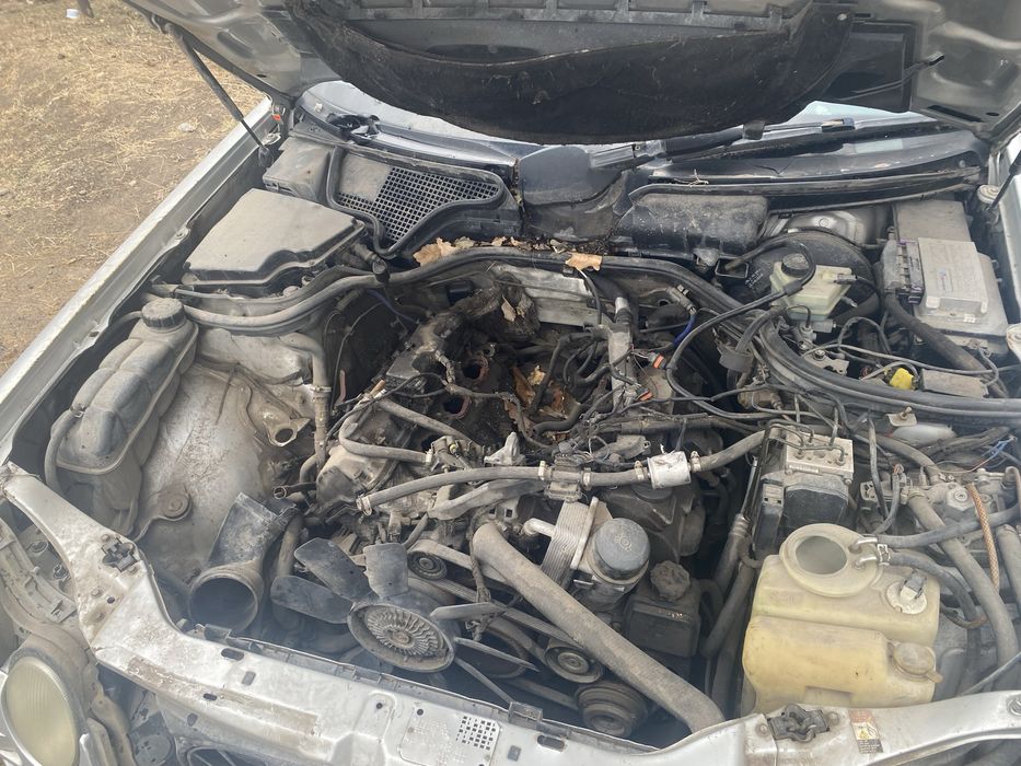 Мерседес на запчасти