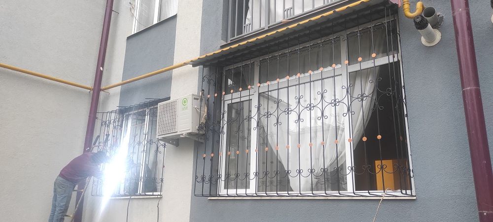 Оконные решётки и козырьки на заказ в Ташкенте.