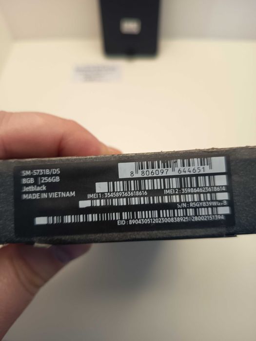 Samsung S25 FE 5G 8GB RAM/256GB/Jetblack/Produs nefolosit! ID9907