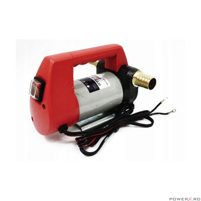 Pompa transfer combustibil, ulei rosie CPN 12V Silver