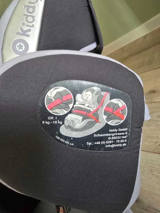 Столче за кола Kiddy Phoenixfix Pro3 - 9-18кг (9м до 4г) ISOFIX