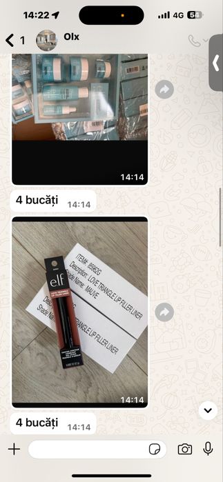 Cosmetice ELF noi lot 10 /50/100 buc