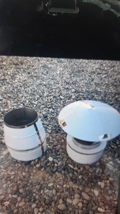 Tubulatura Inox cos fum centrala-Cos fum inox izolat-neizolat