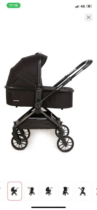 Коляска ining baby D900 черный