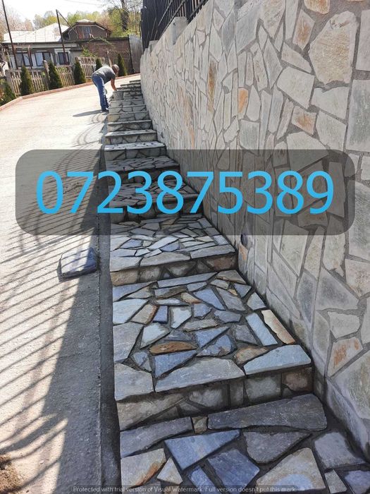 Piatră de Munte Selecționată pentru Curți și Placări Gard