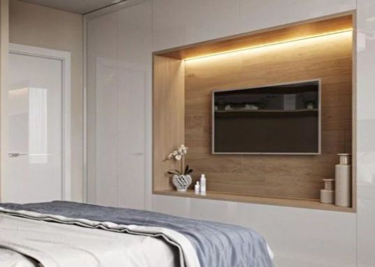 Установка телевизора на стену. Настройка телеканалов.Перфоратор.