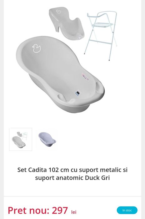 Set cadita cu termostat