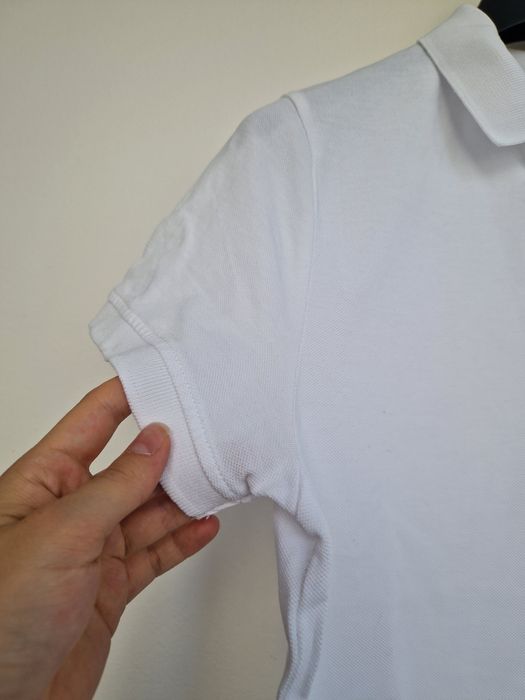 Armani Jeans AJ Polo alb Custom Fit mărimea S