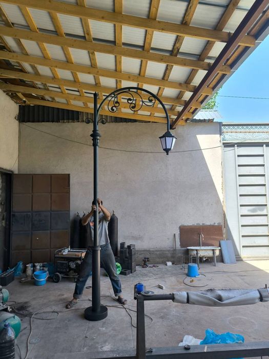 Уличные фонари столбы | Светильник LED на заказ | Ko’cha chiroqlari