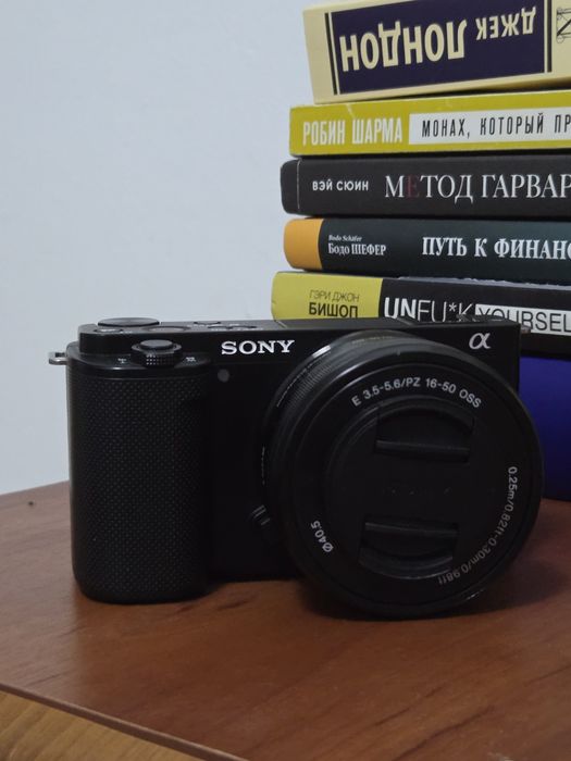 Sony zv-e10 с обективами