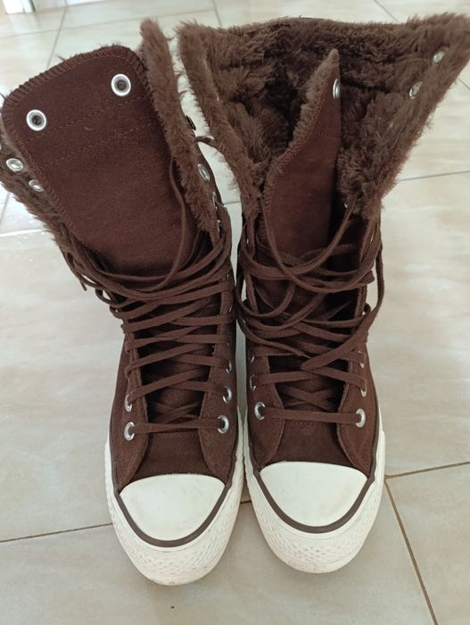 Converse  Chuck Taylor All Star Fold-Over Lift Platfo