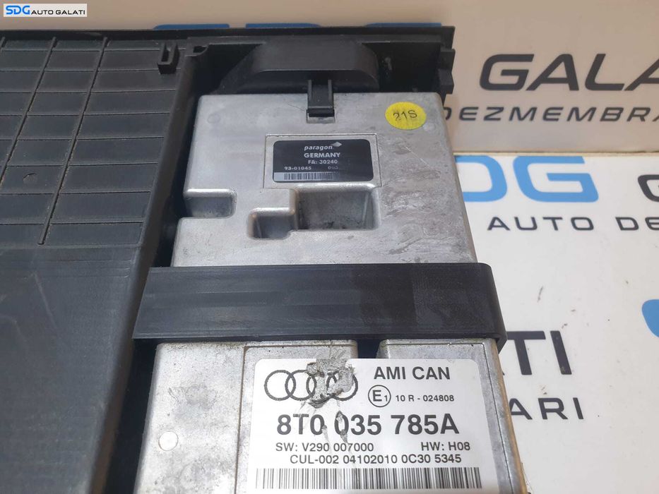 Interfata Media Modul Audio AMI Audi Q5 2009 - 2018 Cod 8T0035785A [AV1695]