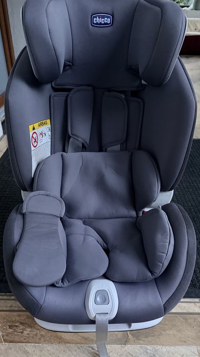 Scaun auto Chicco ISOFIX + Top Tether, 0–25 kg, gri