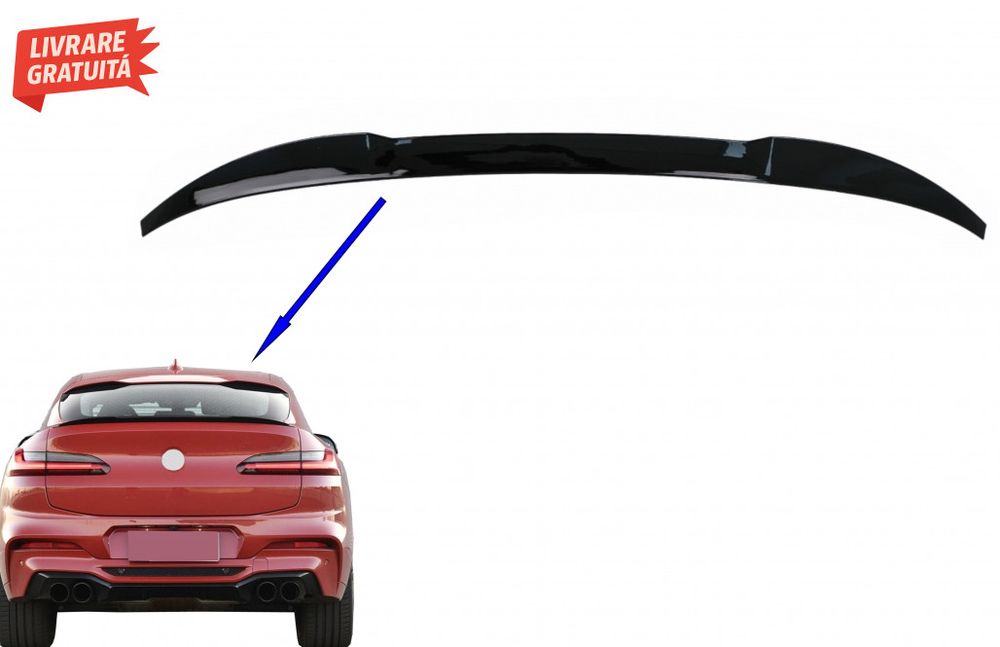 Eleron Portbagaj BMW X4 G02 (2018-2020) Negru Lucios