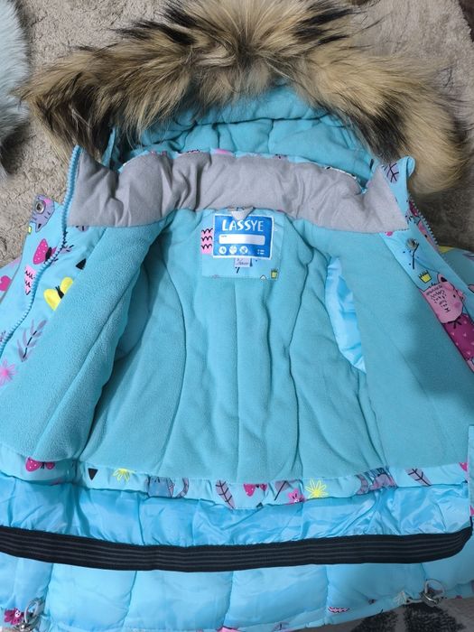 Зимний костюм на девочку.