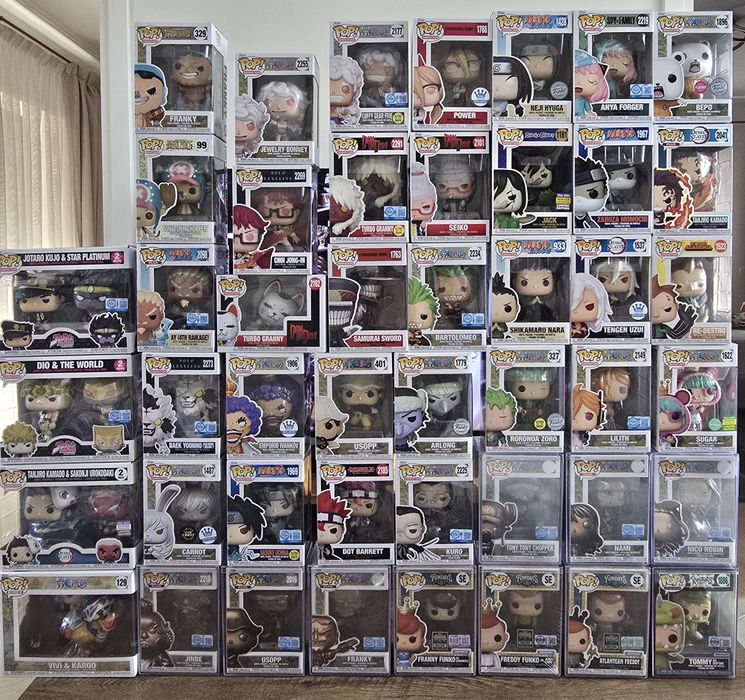 Figurine Funko Pop Anime jojo Naruto dbz my hero academia demon slayer aot jujutsu kaisen one piece etc