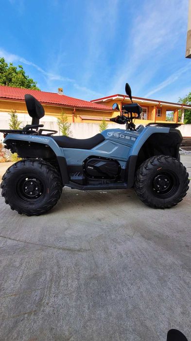 ATV GOES TERROX 500L T3b (2025) – 930 km / 35h, Garanție + Cască si Intercom