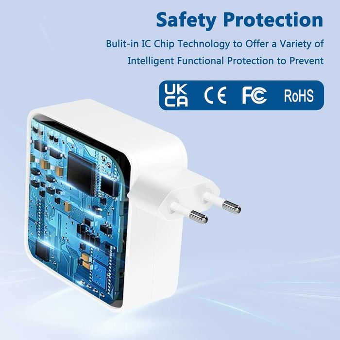 100 W USB C бързо зарядно устройство, съвместимо с Mac Book Pro