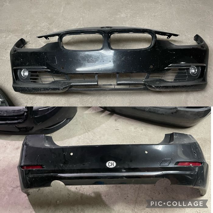 BMW F30 предна броня , задна броня
