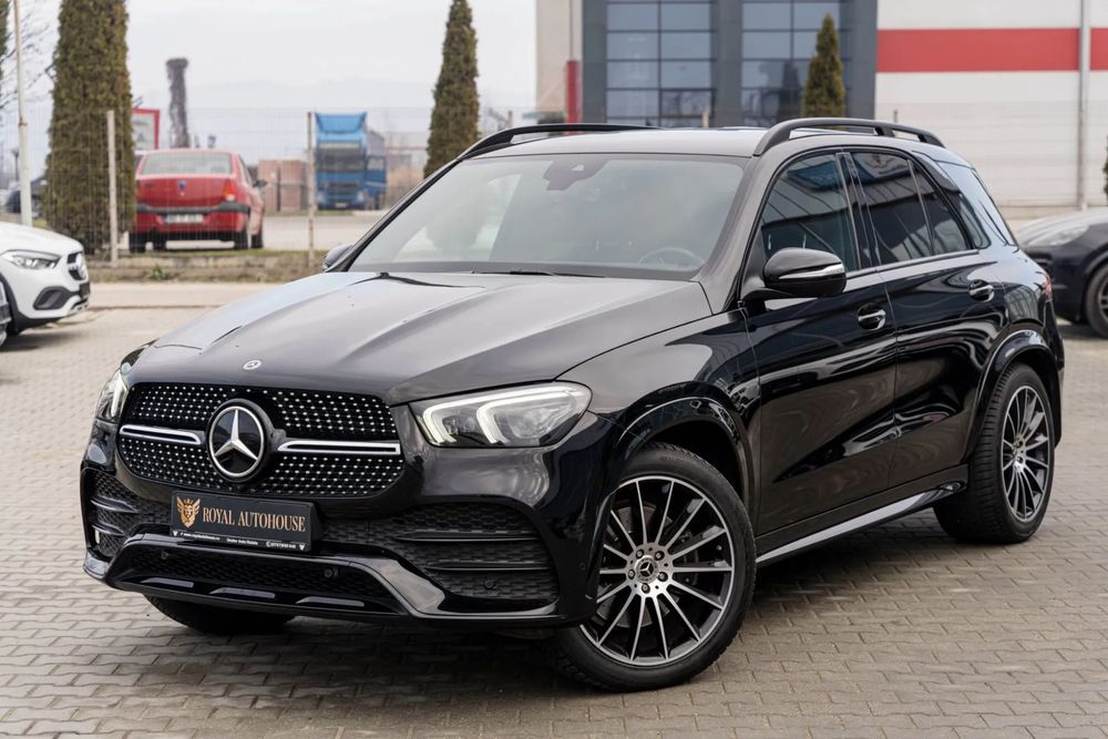 Mercedes-Benz GLE 39.669 + Tva deductibil, AMG, 300d, Burmester, Perne, GARANTIE