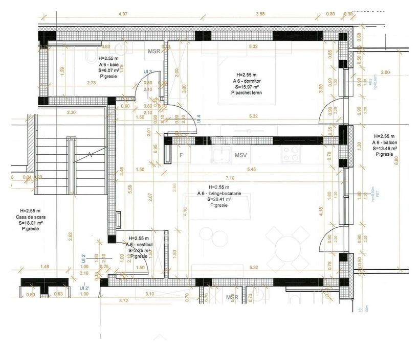 DE VANZARE apartament Lux 2 camere bloc nou zona Brancoveanu Timisoara