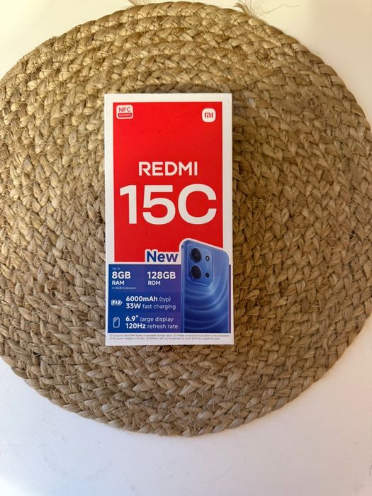 Redmi 15C 128GB Midnight Black