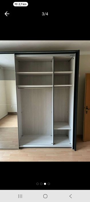 Dulap cu oglinda din mdf complet