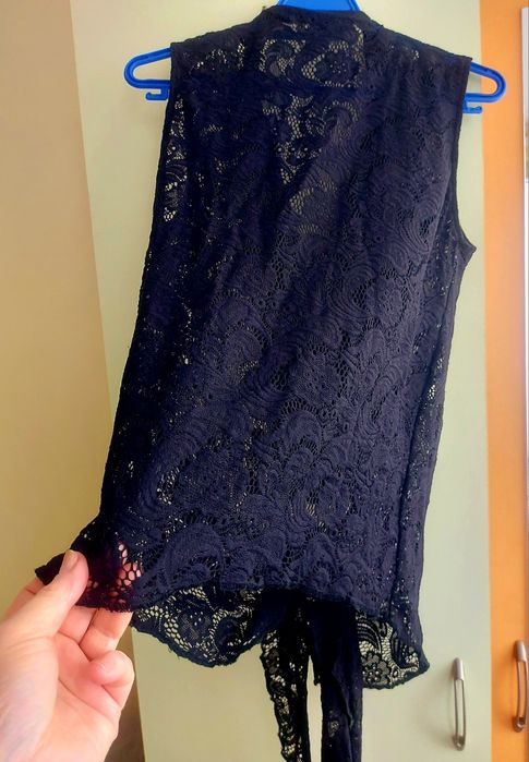 Стил Фетиш елек с дантела