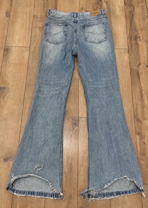 Blugi balenciaga lost tapes flared marimea M