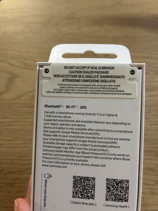 Часовник Samsung Galaxy FE