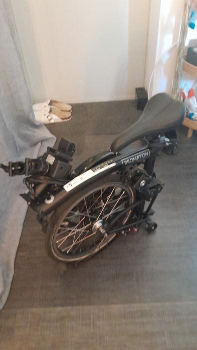 Brompton bicicletă pliabilă+electrică