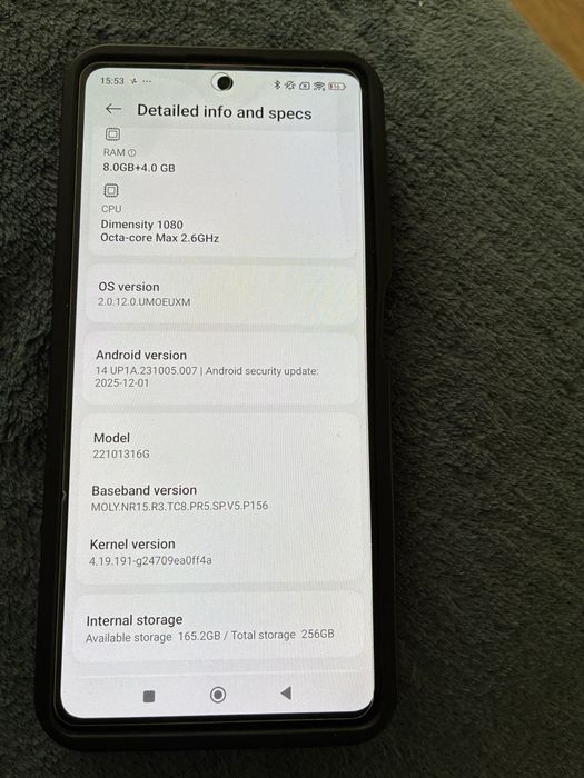 Xiaomi Redmi Note 12 Pro 5G 8Gb Ram impecabil