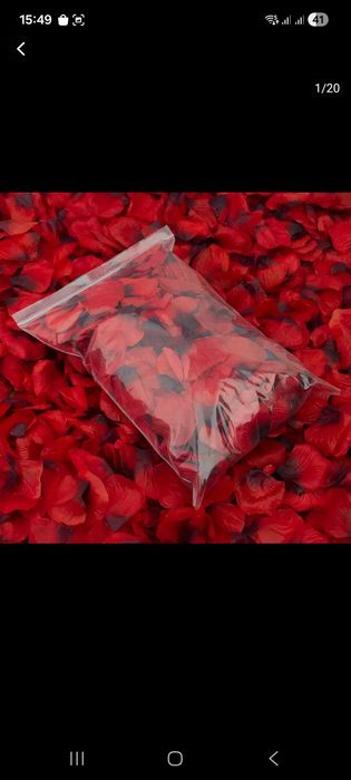 Лепестки роз искуственные продам