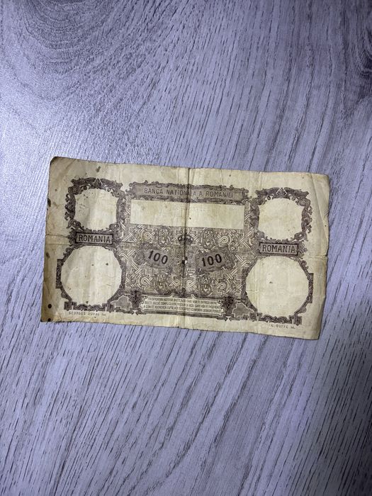 Bacnota 100 lei romanesti