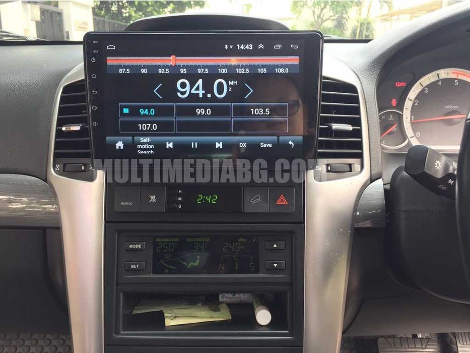 Chevrolet Captiva 2006-2011 Мултимедия Навигация Android