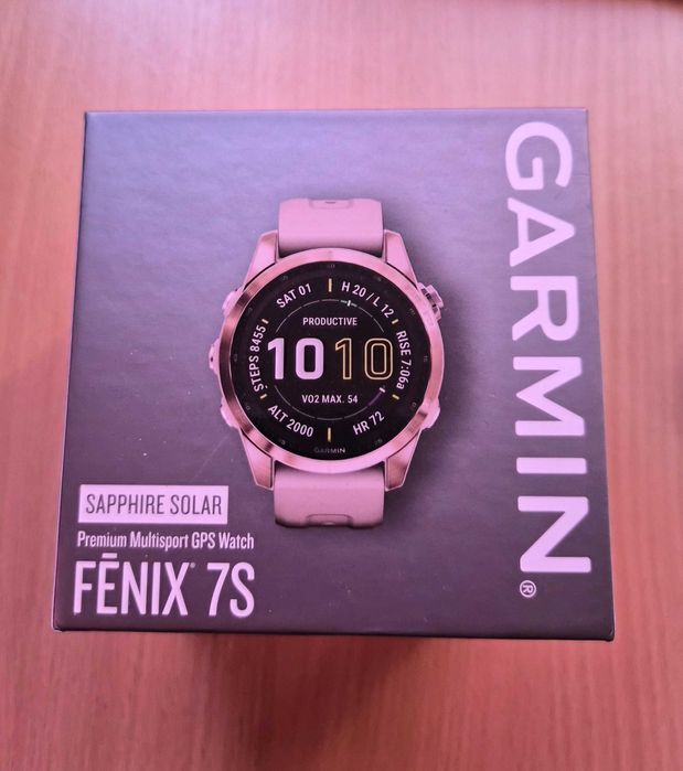 Garmin Fenix 7s Sapphire Solar
