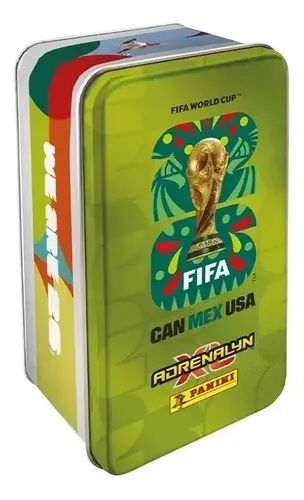 Set Colecție FIFA WORLD CUP 2026 -Cutie Metalică + 50 carduri ( 4 speciale )