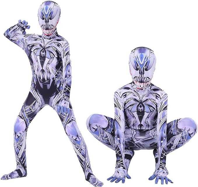Детски костюм на Venom с маска, Веном гащеризон