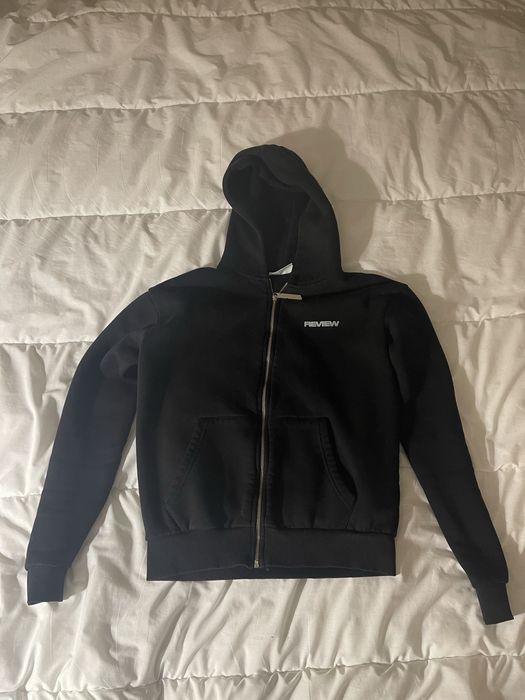 Hanorac Review cu fermoar