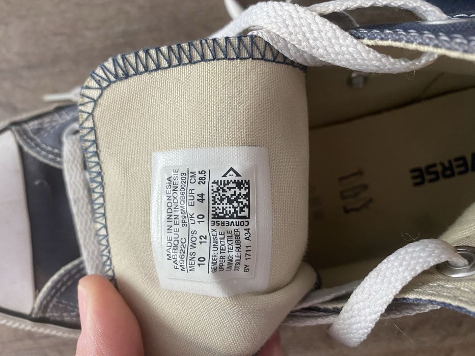 Converse Chuck Taylor All Star High Top — Bleumarin, măr. 44 (US 10)