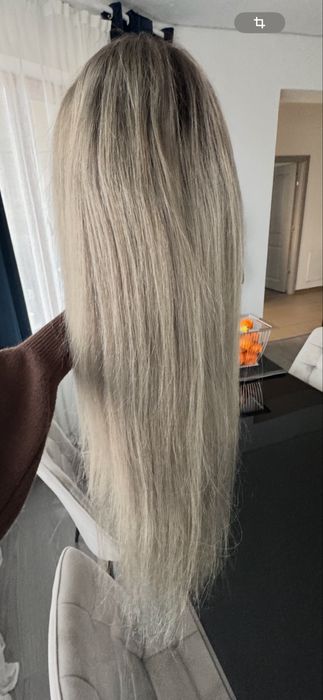 Peruca par natural uman