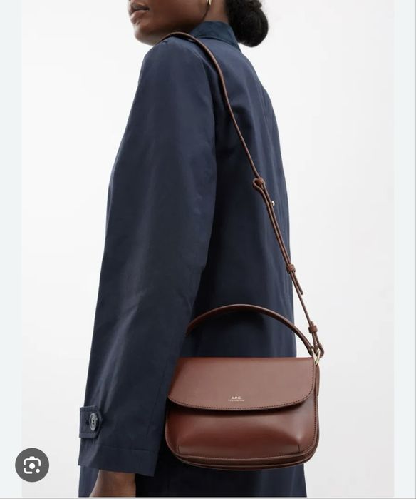 Сумка кожаная A.P.C.