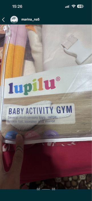 Covor activitati bebe