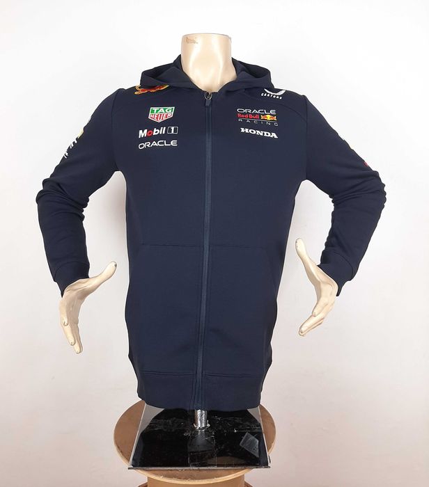 Red Bull Racing Team Full Zip Hoodie - Оригинално мъжко горнище