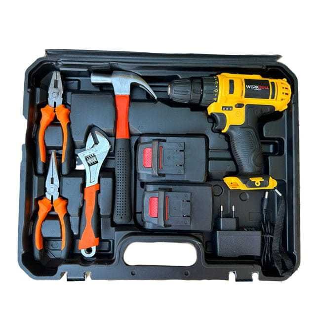 Ударен Винтоверт WerkBull 111ч две батерии 8Ah