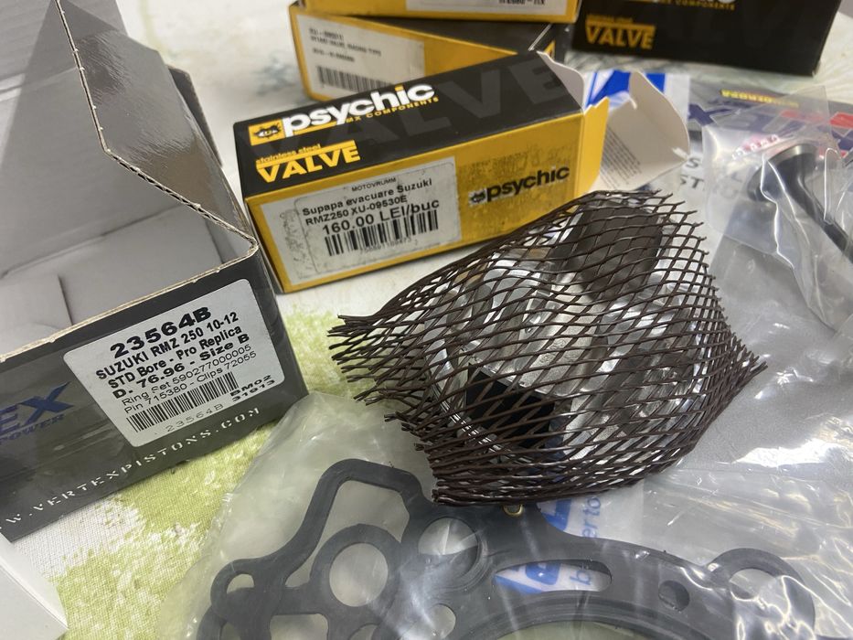 Piston,segmenti,supape-moto Rmz 250