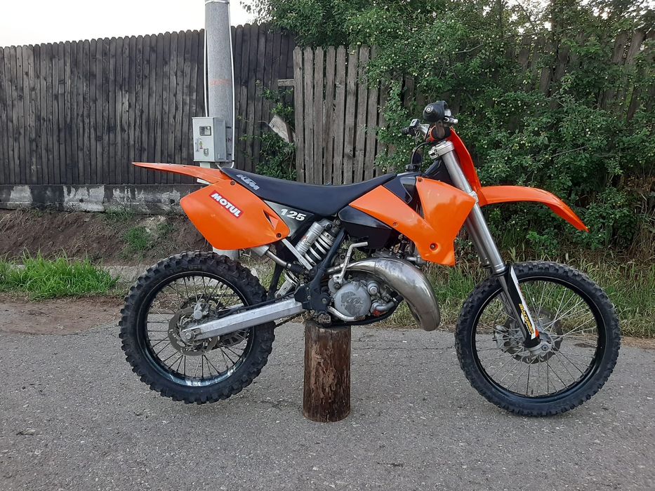 Vând  ktm sx125 2t