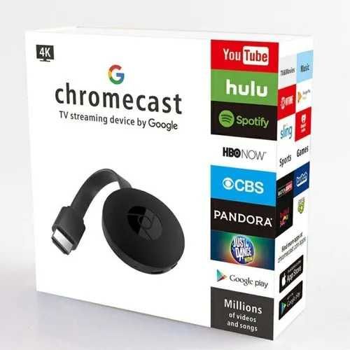 Google Chromecast Smart TV безжично свързване на телефон