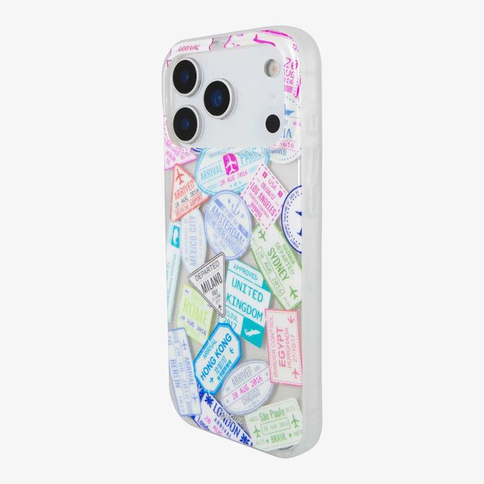 Sonix Husa Apple Iphone 16 Pro ( 6.3 ) MagSafe Passport Stamps