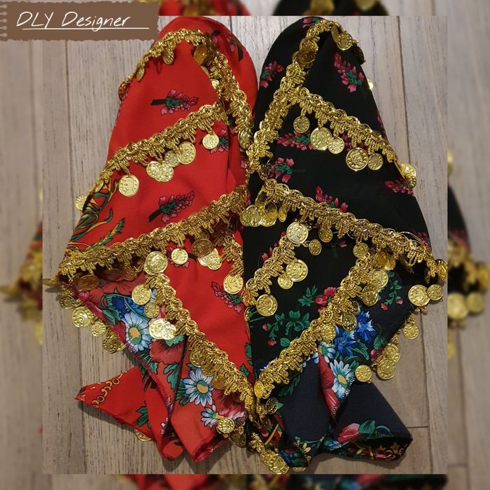 Eșarfe gipsy cu bănuți